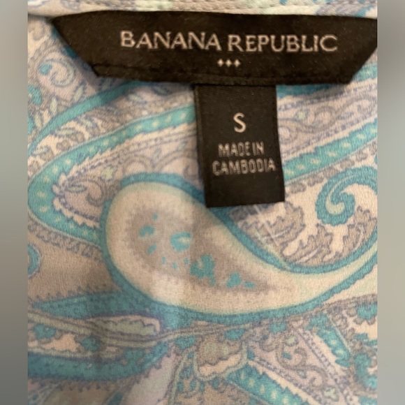 Banana Republic Paisley Tank Top - Picture 4 of 4